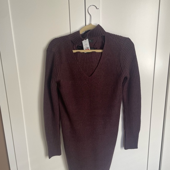 Burgundy sweater dress brand new with tags - Picture 2 of 2